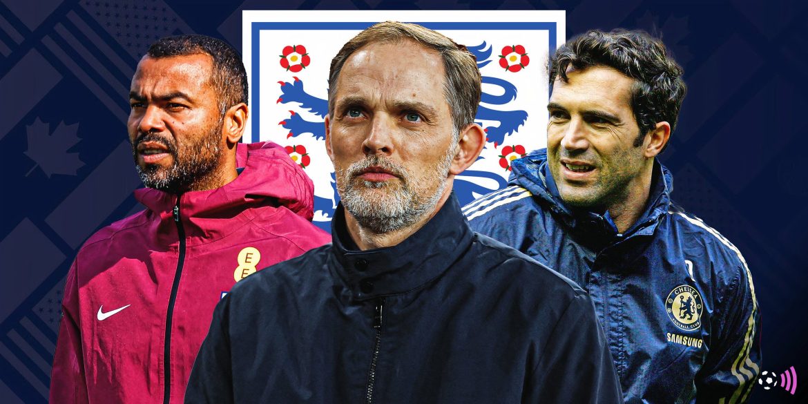 Who is part of Thomas Tuchel's England coaching staff?