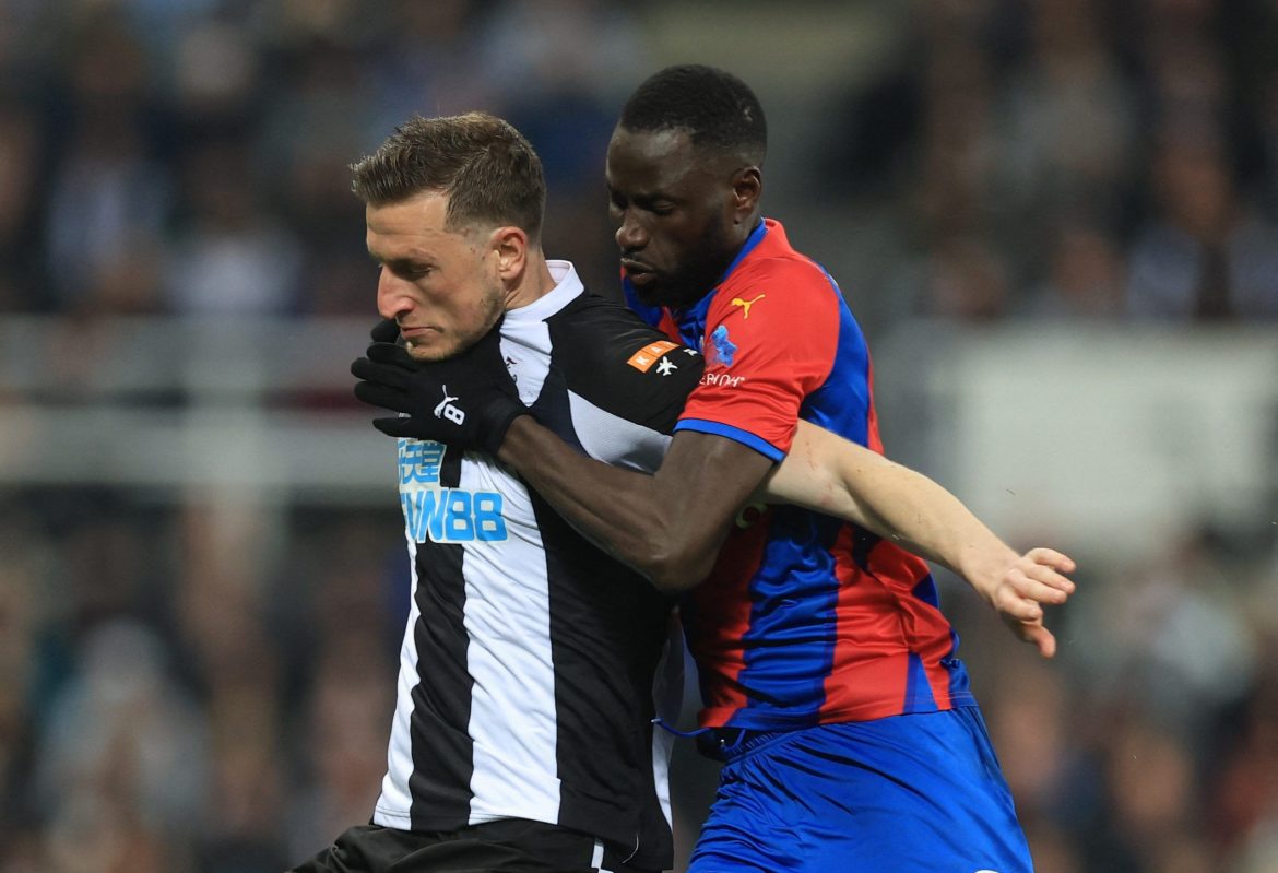 Newcastle: Chris Wood quiet in Palace win